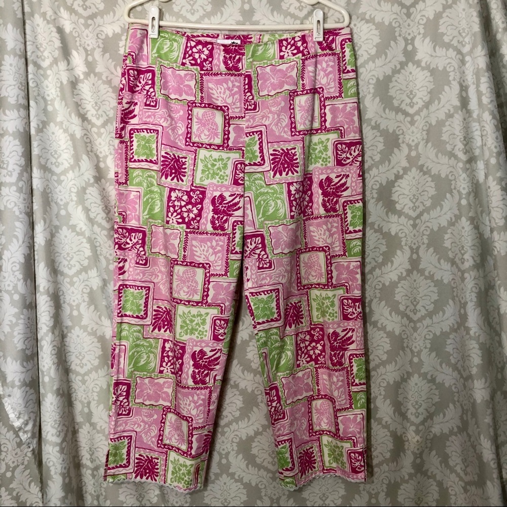 “Island Republic” Capri Pants 10